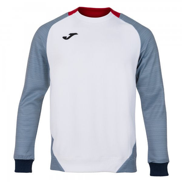 JOMA ESSENTIAL II SWEATSHIRT WHITE-DARK NAVY