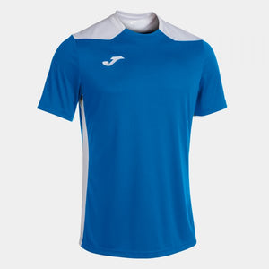 JOMA CHAMPIONSHIP VI SHORT SLEEVE T-SHIRT ROYAL WHITE