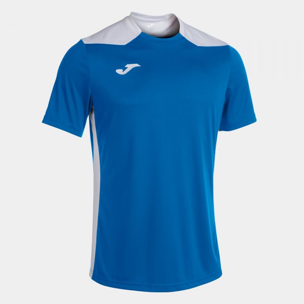 JOMA CHAMPIONSHIP VI SHORT SLEEVE T-SHIRT ROYAL WHITE