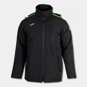 JOMA TRIVOR ANORAK BLACK FLUOR GREEN