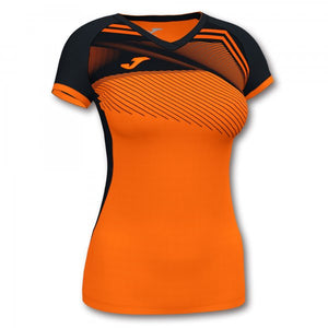 JOMA SUPERNOVA II T-SHIRT ORANGE-BLACK S/S