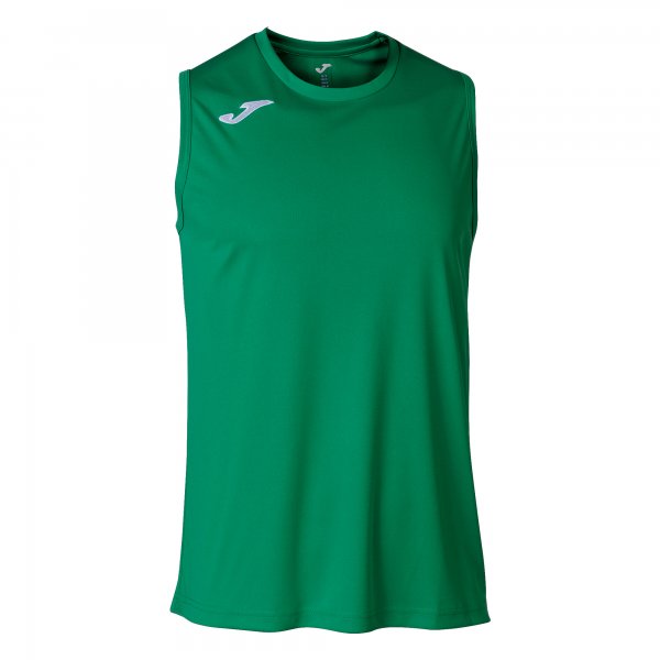 JOMA COMBI BASKET T-SHIRT GREEN SLEEVELESS