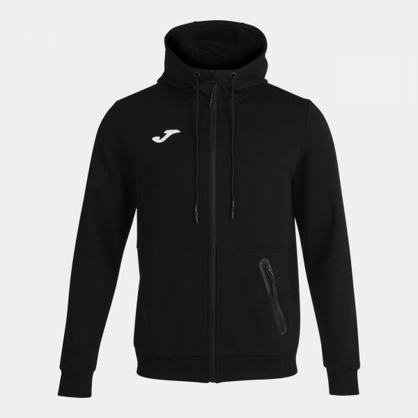 JOMA STREET ZIP-UP HOODIE BLACK