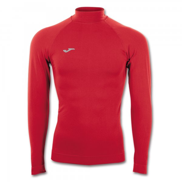 JOMA BRAMA CLASSIC SEAMLESS T-SHIRT RED L/S