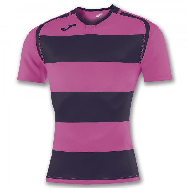 JOMA T-SHIRT PRORUGBY II DARK PURPLE-PINK S/S