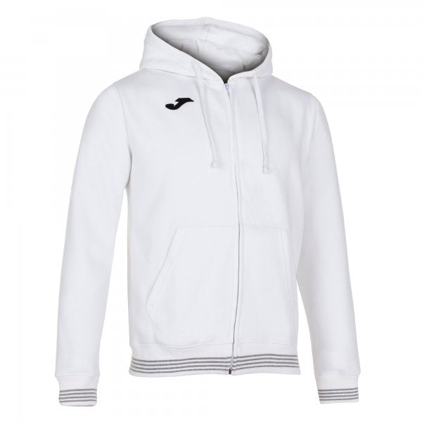 JOMA CAMPUS III HOODIE JACKET WHITE