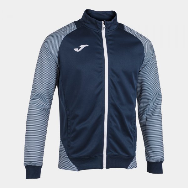 JOMA ESSENTIAL II JACKET DARK NAVY-WHITE