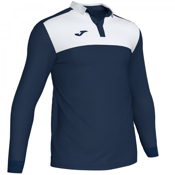 JOMA POLO SHIRT WINNER II DARK NAVY-WHITE L/S