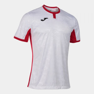 JOMA TOLETUM II T-SHIRT WHITE-RED S/S