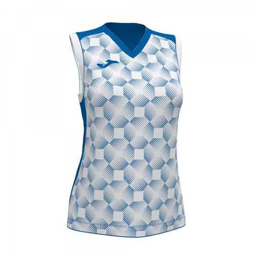 JOMA SUPERNOVA III SLEEVELESS SHIRT ROYAL WHITE