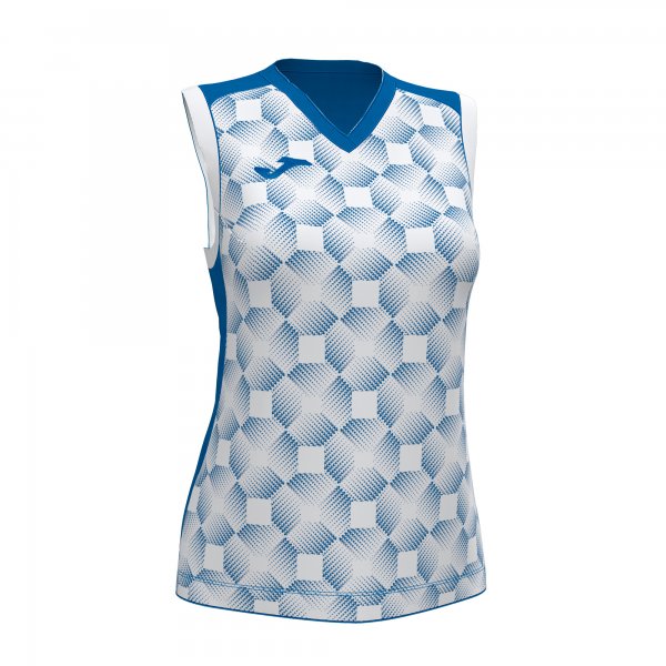 JOMA SUPERNOVA III SLEEVELESS SHIRT ROYAL WHITE