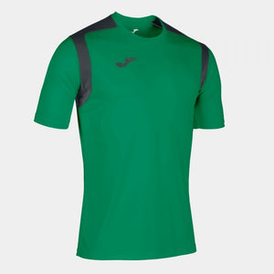 JOMA T-SHIRT CHAMPIONSHIP V GREEN-BLACK S/S