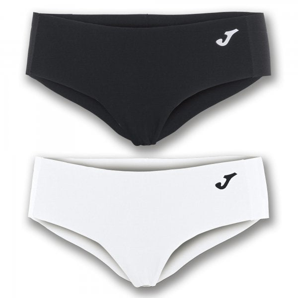 JOMA BRIEF UNDERWEAR GYM WOMEN. 5 WHITE- 5 BLACK