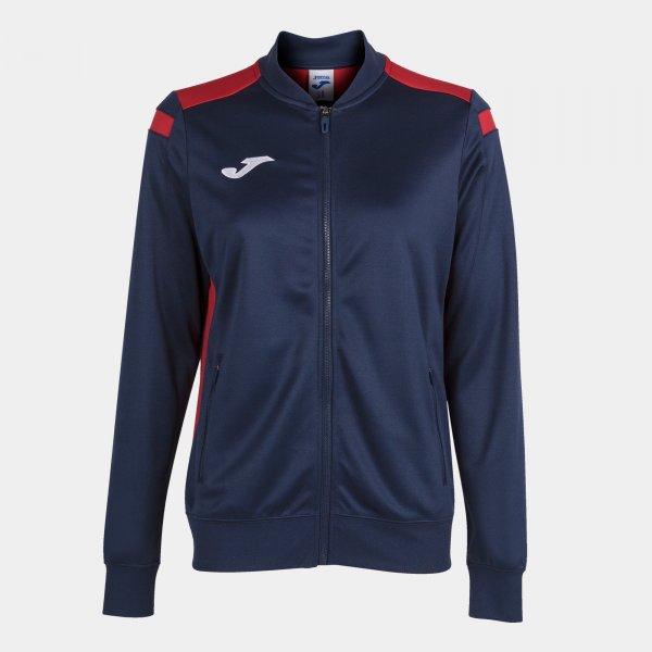 JOMA CHAMPIONSHIP VI FULL ZIP SWEATSHIRT NAVY RED