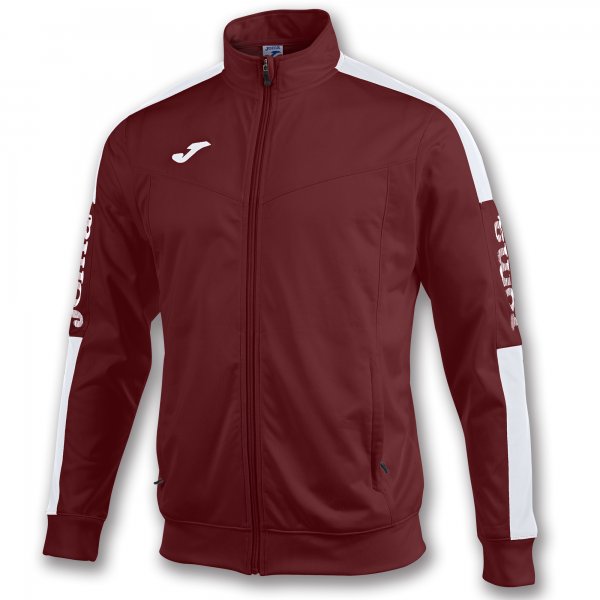 JOMA JACKET CHAMPIONSHIP IV BURGUNDY-WHITE