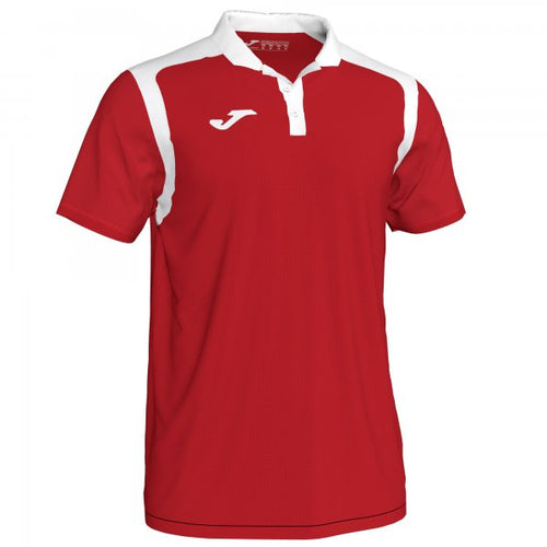 JOMA POLO CHAMPIONSHIP V RED-WHITE S/S