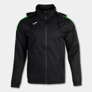 JOMA TRIVOR RAINCOAT BLACK FLUOR GREEN