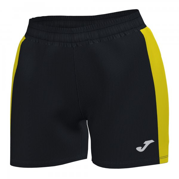 JOMA MAXI SHORT BLACK-YELLOW