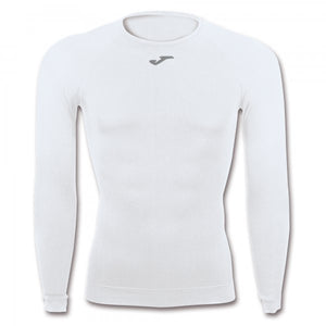 JOMA BRAMA CLASSIC SEAMLESS T-SHIRT WHITE L/S