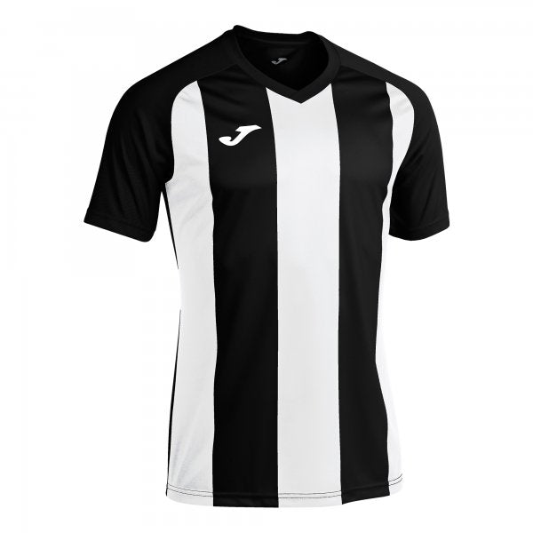 JOMA PISA II SHORT SLEEVE T-SHIRT BLACK WHITE