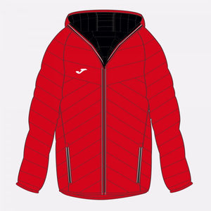 JOMA URBAN III ANORAK RED-BLACK