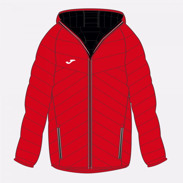 JOMA URBAN III ANORAK RED-BLACK