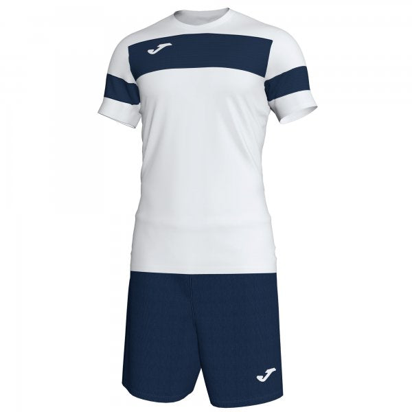 JOMA SET ACADEMY II WHITE-DARK NAVY S/S