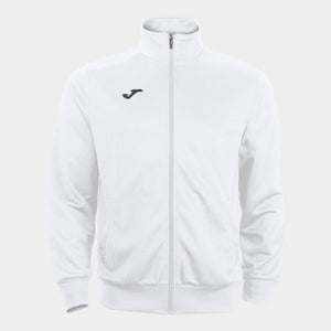 JOMA OPEN JACKET WITH ZIPPPER AND RIBBING AT CUFFS AND WAIST FOR OPTIMAL FIT. ZIPPED SIDE POCKETS.