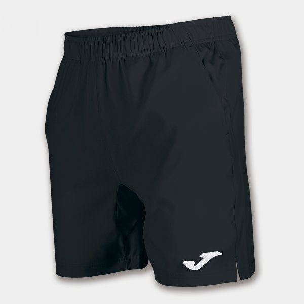 JOMA COMPETITION TENNIS SHORTS MADE OF MICROFIBRE WITH ELASTANE. ADJUSTABLE ELASTIC DRAWSTRING WAIST AND SIDE POCKETS.