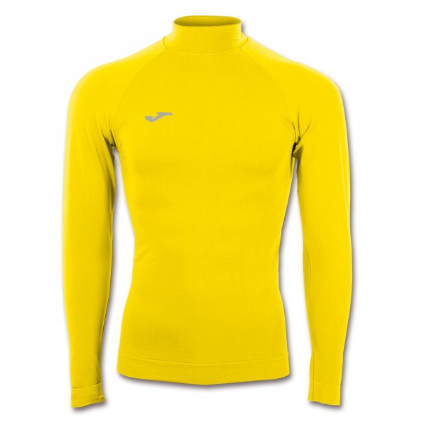 JOMA BRAMA CLASSIC SEAMLESS T-SHIRT YELLOW L/S