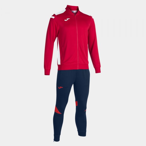 JOMA CHAMPIONSHIP VI TRACKSUIT RED WHITE NAVY