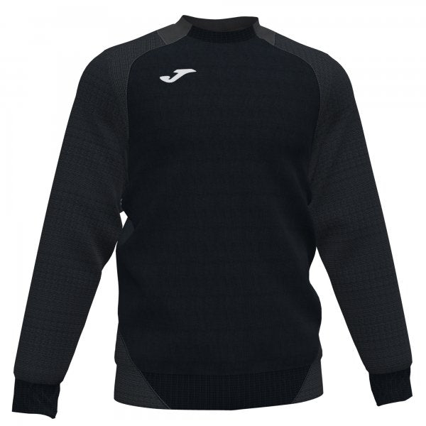 JOMA ESSENTIAL II SWEATSHIRT BLACK-ANTHRACITE