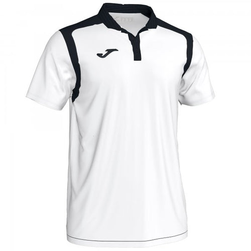 JOMA POLO CHAMPIONSHIP V WHITE-BLACK S/S