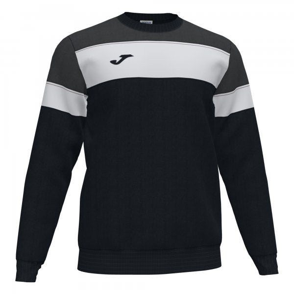 JOMA CREW IV SWEATSHIRT BLACK-ANTHRACITE