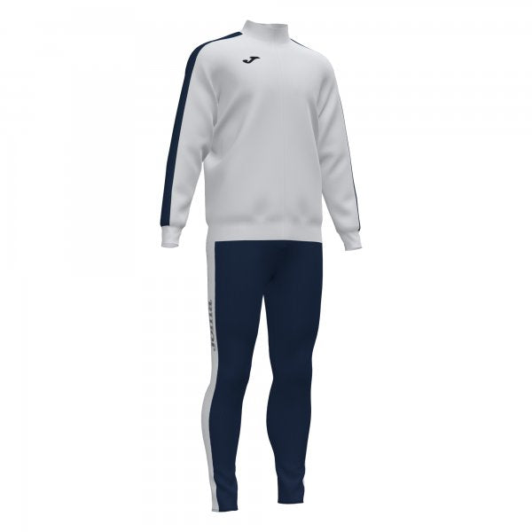 JOMA ACADEMY III TRACKSUIT WHITE-DARK NAVY