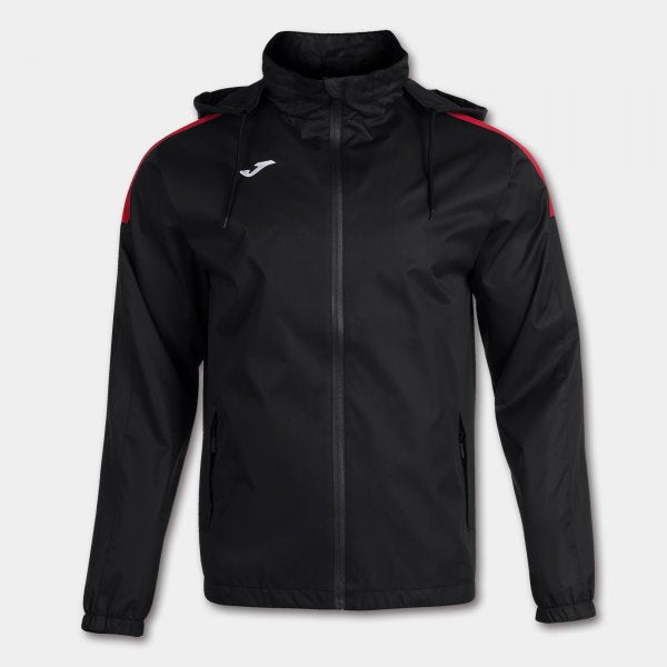 JOMA TRIVOR RAINCOAT BLACK RED