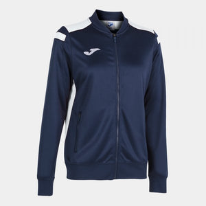 JOMA CHAMPIONSHIP VI FULL ZIP SWEATSHIRT NAVY WHITE