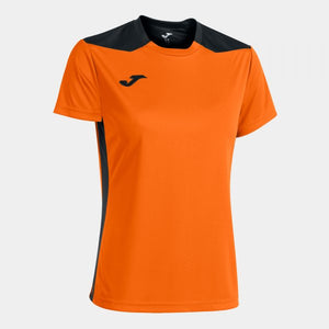 JOMA CHAMPIONSHIP VI SHORT SLEEVE T-SHIRT ORANGE BLACK