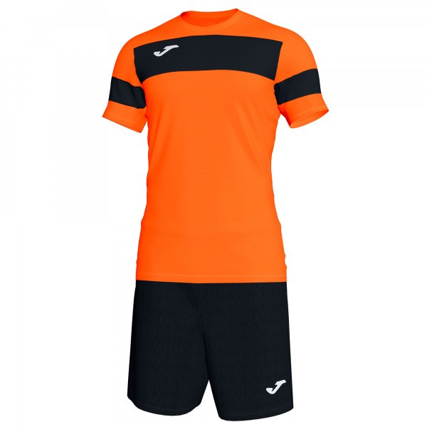 JOMA SET ACADEMY II ORANGE-BLACK S/S