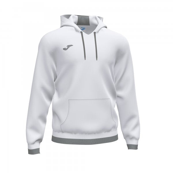 JOMA CONFORT II HOODIE WHITE GRAY