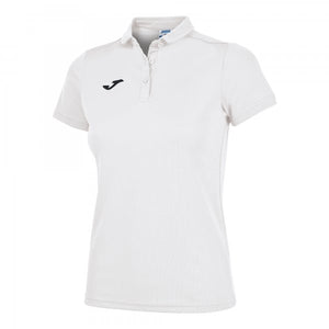 JOMA HOBBY WOMEN POLO SHIRT WHITE S/S