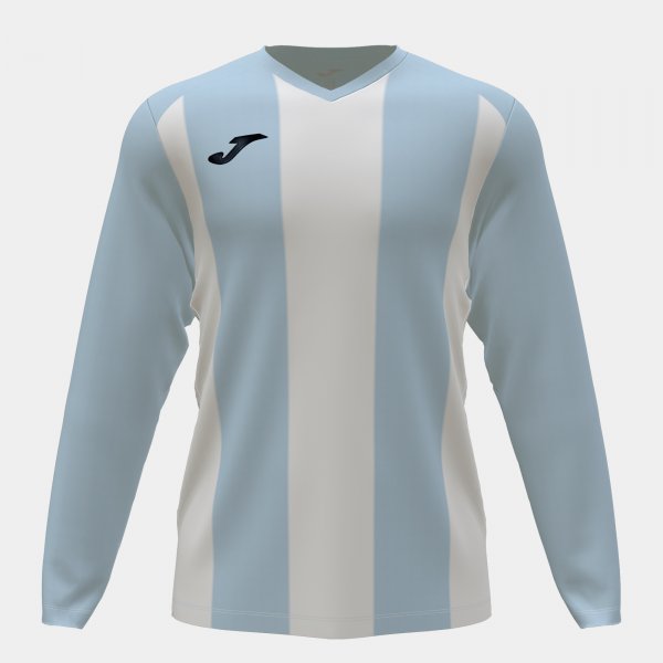 JOMA CAMISETA MANGA LARGA PISA II CELESTE BLANCO
