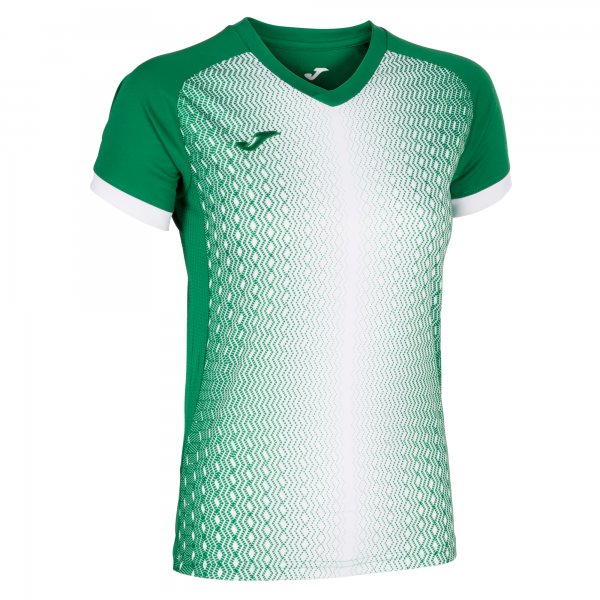 JOMA SUPERNOVA T-SHIRT GREEN-WHITE S/S