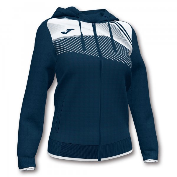 JOMA SUPERNOVA II HOODIE JACKET DARK NAVY-WHITE