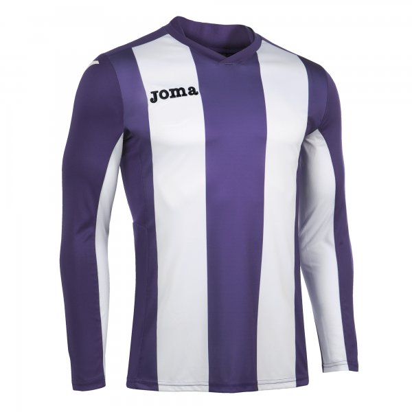 JOMA T-SHIRT PISA PURPLE-WHITE L/S