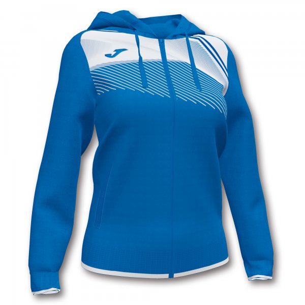 JOMA SUPERNOVA II HOODIE JACKET ROYAL-WHITE