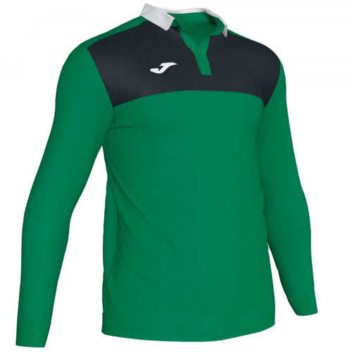 JOMA POLO SHIRT WINNER II GREEN-BLACK L/S