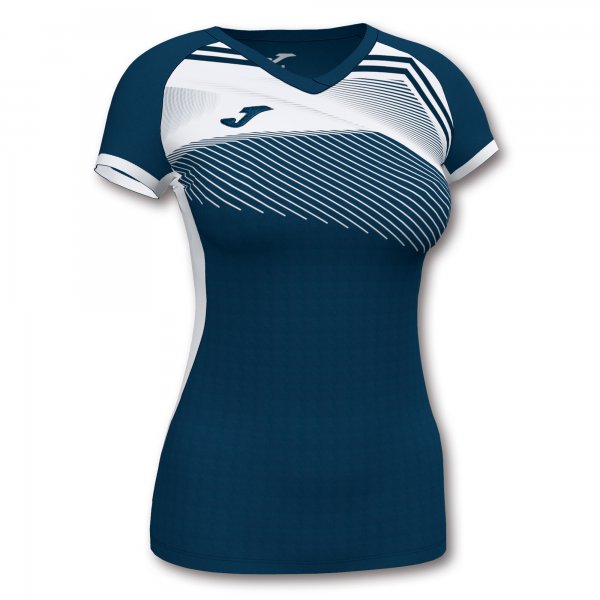 JOMA SUPERNOVA II T-SHIRT DARK NAVY-WHITE S/S