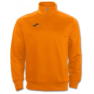 JOMA SWEATSHIRT FARAON ORANGE FLUOR 1/2 ZIPPER