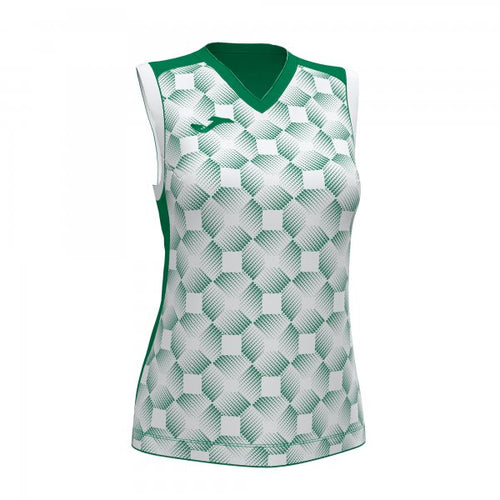JOMA SUPERNOVA III SLEEVELESS SHIRT GREEN WHITE